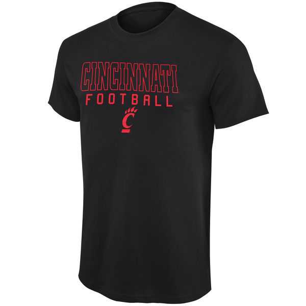 Cincinnati Bearcats Frame Football WEM T-Shirt - Black,We sell and wholesale Cincinnati Bearcats Frame Football WEM T-Shirt - Black on line form chian!